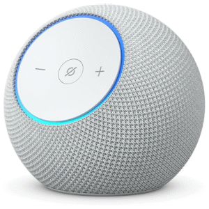Amazon Echo Dot Max Branco — Alto-falante Inteligente Alexa com Som Surround