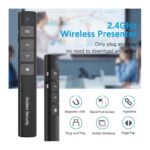 Apresentador Sem Fios Golden Security T6 – Ponteiro Laser Vermelho, 2.4GHz, USB Plug & Play, Alcance 15 m - Image 6