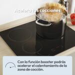 Candy CI633C/E14U — Placa de Indução 3 Zonas, 60 cm, 9 Níveis de Potência, Booster, Comandos Centrais, 7,2 kW, Preto - Image 3