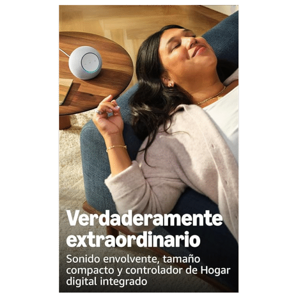 Amazon Echo Dot Max Branco — Alto-falante Inteligente Alexa com Som Surround - Image 3