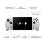 ASUS ROG Ally (Última Geração) — Consola Portátil Gaming 7″ Full HD, Ryzen Z2 A, 16 GB RAM, 512 GB SSD, Windows 11 - Image 9