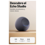 Amazon Echo Studio Graphite — Alto-falante Inteligente com Áudio 3D e Dolby Atmos - Image 2