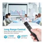 Apresentador Sem Fios Golden Security T6 – Ponteiro Laser Vermelho, 2.4GHz, USB Plug & Play, Alcance 15 m - Image 3