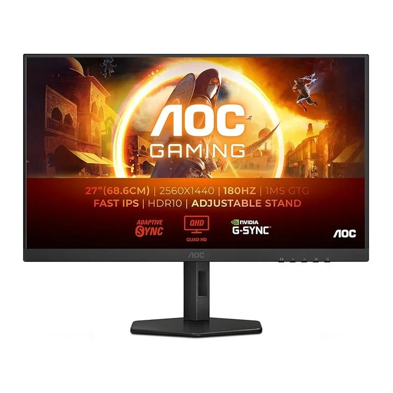 Monitor AOC Gaming 27″ Q27G4XF — IPS QHD 180Hz, 1ms, FreeSync Premium - Image 2