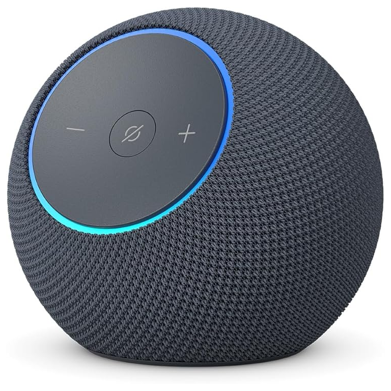 Amazon Echo Dot Max Graphite — Alto-falante Inteligente Alexa com Som Surround