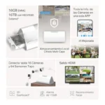 TP-Link Tapo H500 — Central Smart Home Hub com Ecrã, Zigbee, Wi-Fi e Bluetooth - Image 3