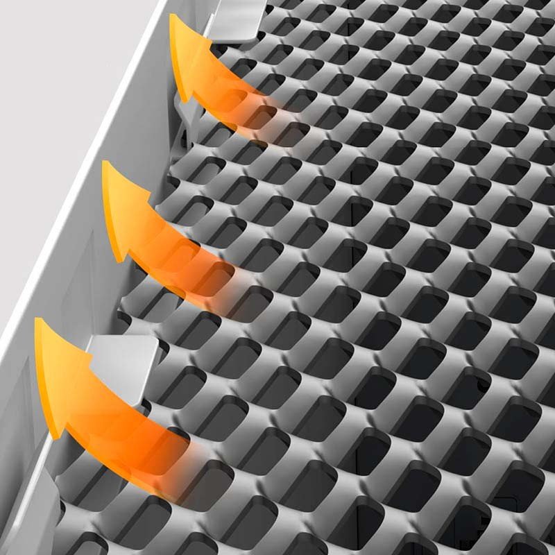 Aquecedor Elétrico Xiaomi Smartmi Smart Convector Heater 1S – 2200 W, Wi-Fi, Termóstato Inteligente, Silencioso, Branco - Image 4