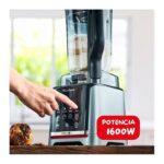 Liquidificador Moulinex InfinyMix+ LM91HD10 — 1600 W, Jarra Tritan 1,75 L, 5 Programas Automáticos, Inox/Preto - Image 2