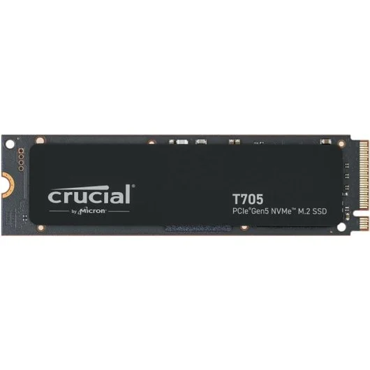 Disco Rígido SSD Crucial T705 4TB M.2 2280 PCIe 5.0 NVMe Gen5 – 14100MB/s, 12600MB/s