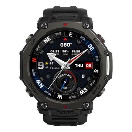 Amazfit T-Rex 3 Pro 48 mm – Smartwatch Outdoor Titânio, GPS Duplo, 180+ Modos, Autonomia 25 Dias, Preto - Image 3