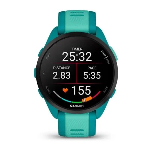 Garmin Forerunner 165 Music – Relógio GPS Desportivo com Música Integrada, Treino Avançado & Monitorização de Saúde – Turquoise/Aqua - Image 4