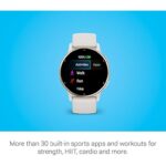 Garmin Vivoactive 5 – Smartwatch GPS Multidesportos, Ecrã AMOLED 1,2″, Autonomia até 11 Dias, Branco/Marfim - Image 4