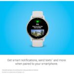 Garmin Vivoactive 5 – Smartwatch GPS Multidesportos, Ecrã AMOLED 1,2″, Autonomia até 11 Dias, Branco/Marfim - Image 5
