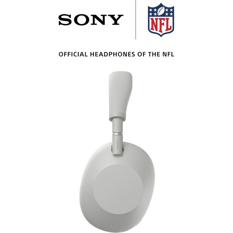 Auscultadores Bluetooth Sony WH-1000XM6 Prateado – Noise Cancelling, Bluetooth 5.3, Hi-Res Audio, 30h Bateria - Image 2