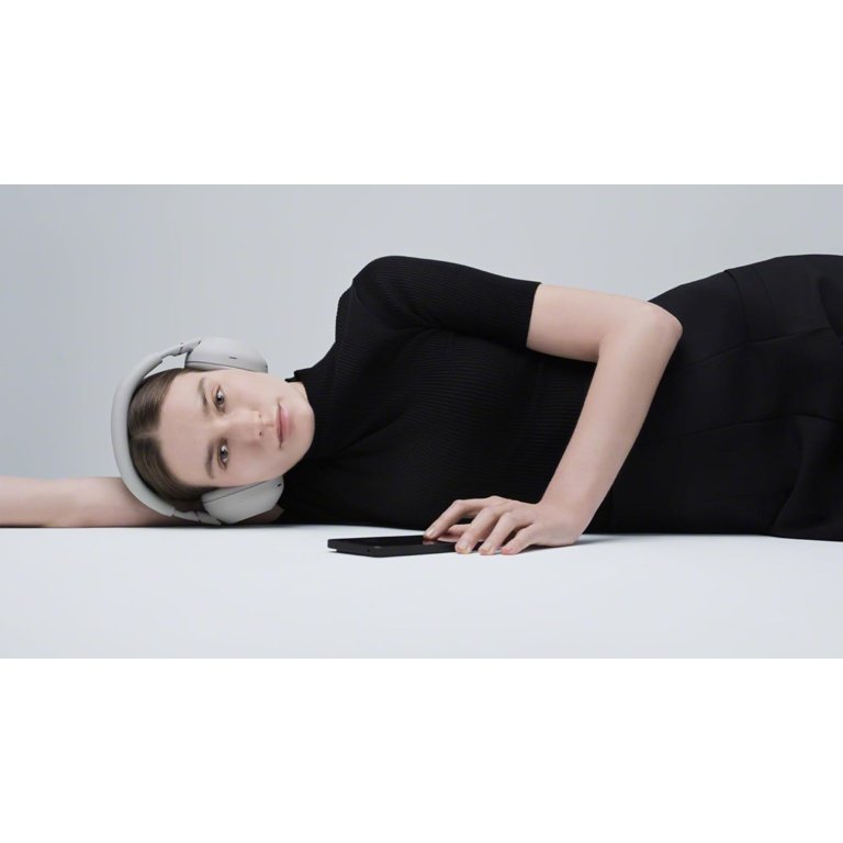 Auscultadores Bluetooth Sony WH-1000XM6 Prateado – Noise Cancelling, Bluetooth 5.3, Hi-Res Audio, 30h Bateria - Image 3