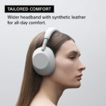 Auscultadores Bluetooth Sony WH-1000XM6 Prateado – Noise Cancelling, Bluetooth 5.3, Hi-Res Audio, 30h Bateria - Image 7