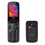 Telemóvel Qubo P-210NW 4G 2.8″ Preto Dual SIM com Botão SOS e Base de Carregamento