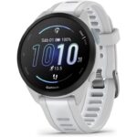 Garmin Forerunner 165 Music – Relógio GPS Desportivo com Música Integrada, Treino Avançado & Monitorização de Saúde – Grey/Whitestone