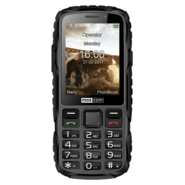 Maxcom Strong MM920 – Telemóvel Resistência Militar, Dual SIM, Lanterna, IP68, Preto