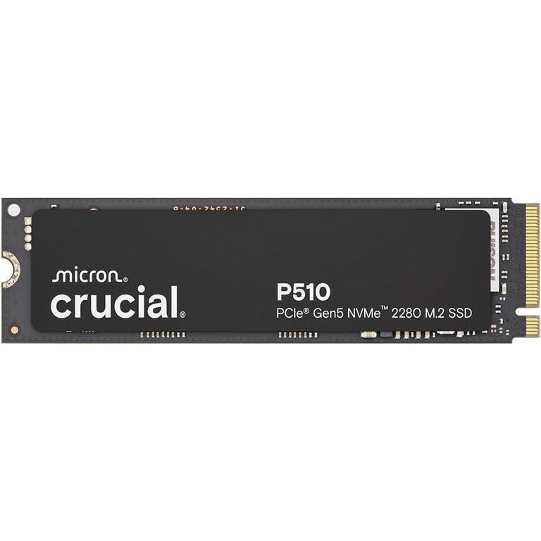 Disco Rígido Crucial P510 SSD 2TB M.2 PCIe 5.0 NVMe TLC 10000MB/s, 8700MB/s
