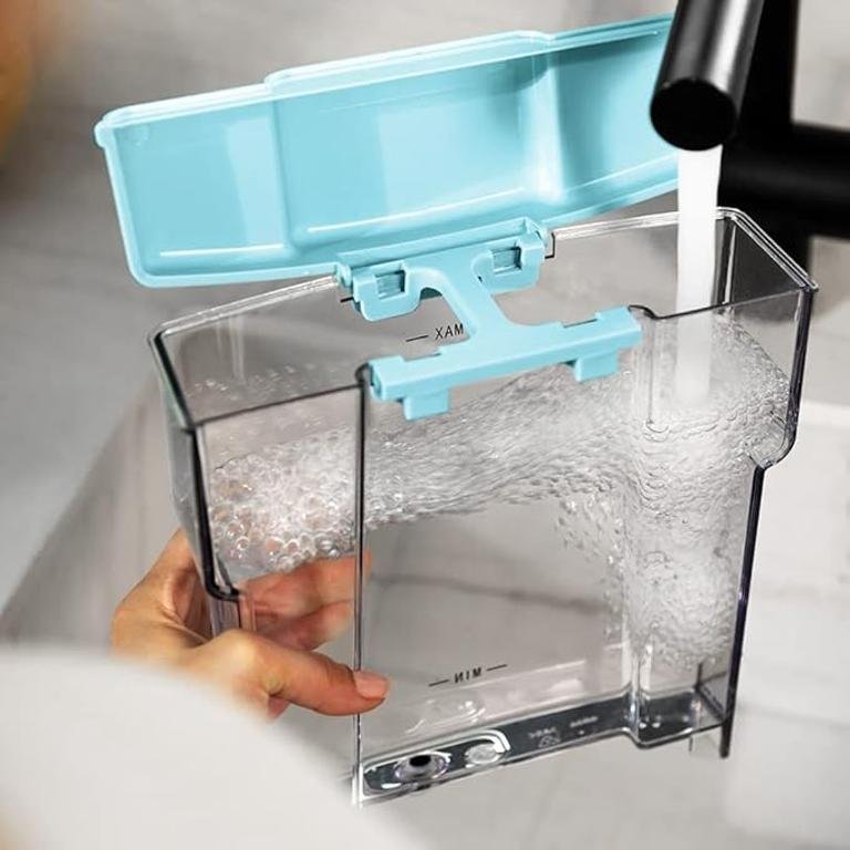 Cecotec Power Espresso 20 Tradizionale Sand – Máquina de Café Expresso 1350W, 20 Bar, Vaporizador, Manómetro, Depósito 1,5L – Azul - Image 4