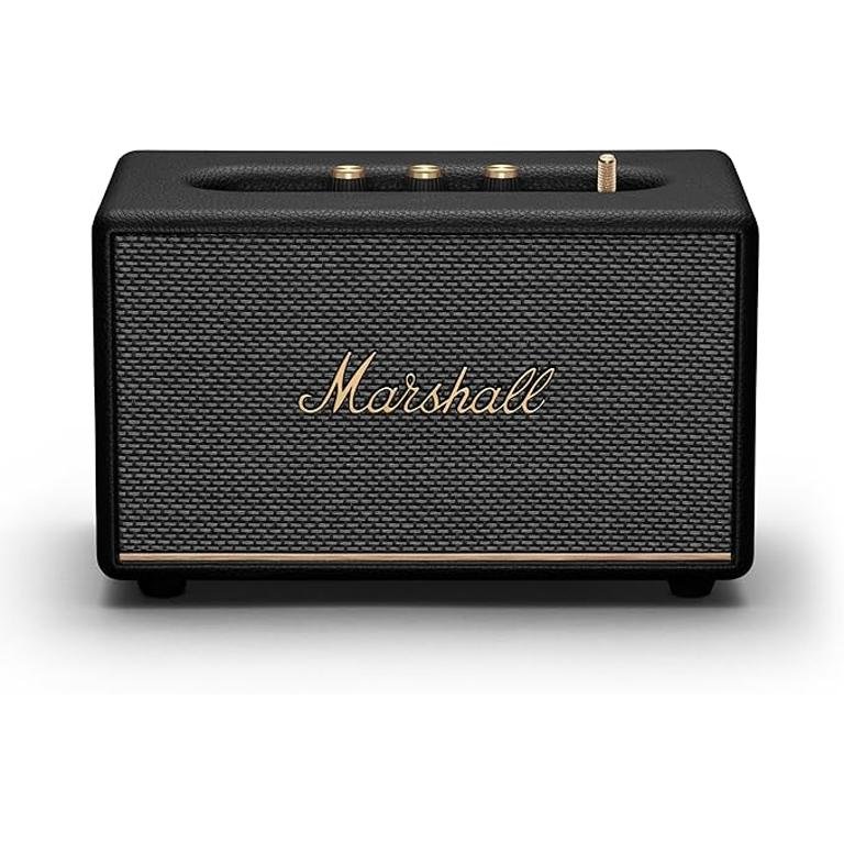 Coluna Bluetooth Marshall Acton III 60W – Preto, Bluetooth 5.2, Som Estéreo 45–20.000 Hz