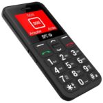 Telemóvel Sénior SPC Senior Fortune 2 Pocket Edition Preto Botão SOS Teclas Grandes - Image 4