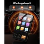 AGXOV MP3 Player 128GB Bluetooth 5.4 2.4" TFT Rádio FM Gravador Voz Altifalante com Auriculares - Image 3