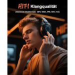 AGXOV MP3 Player 128GB Bluetooth 5.4 2.4" TFT Rádio FM Gravador Voz Altifalante com Auriculares - Image 5