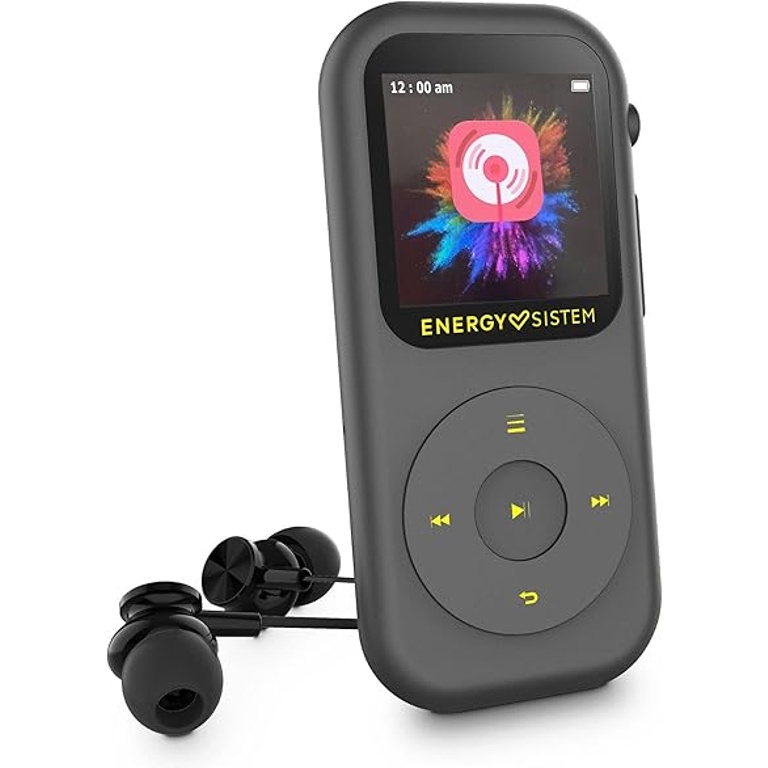 Energy Sistem Handy MP4 16GB Bluetooth Rádio FM microSD até 128GB USB-C