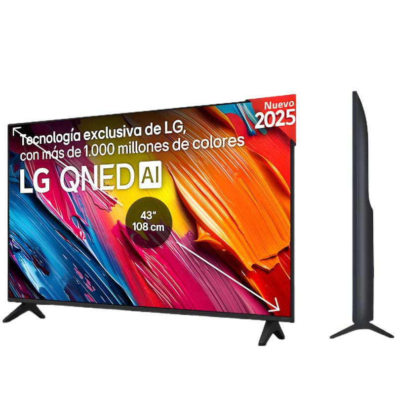 LG 43QNED70A6A 43" QNED 4K UHD Smart TV HDR webOS - Image 2
