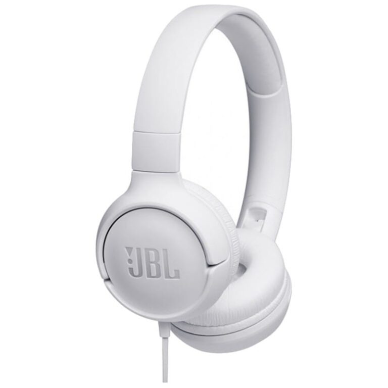 JBL Tune 500 Auriculares com Fio On-Ear Bluetooth 3.5 mm Branco