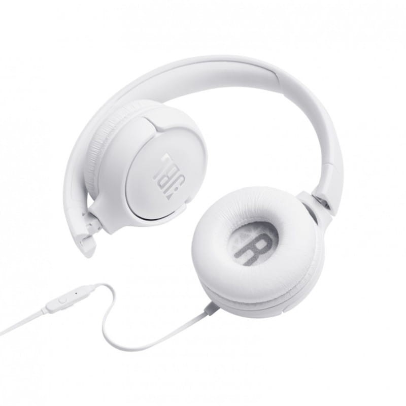 JBL Tune 500 Auriculares com Fio On-Ear Bluetooth 3.5 mm Branco - Image 3