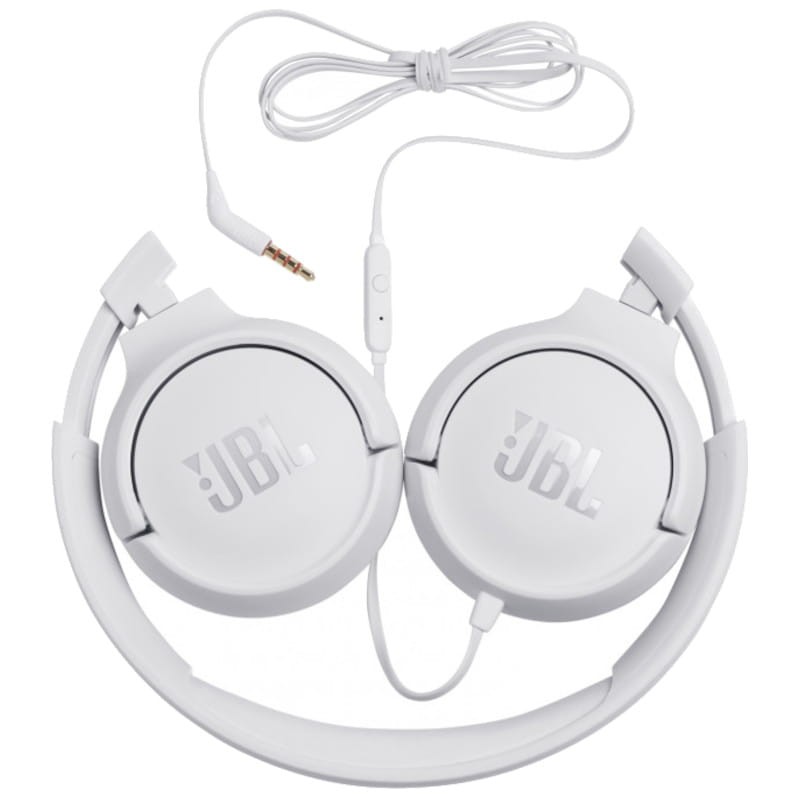 JBL Tune 500 Auriculares com Fio On-Ear Bluetooth 3.5 mm Branco - Image 4