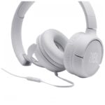 JBL Tune 500 Auscultadores On-Ear Cabo Branco Som Confortável - Image 5