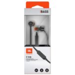 Auriculares JBL Tune 110 – Intra-auriculares com Fio, Microfone e Jack 3.5 mm – Preto - Image 6