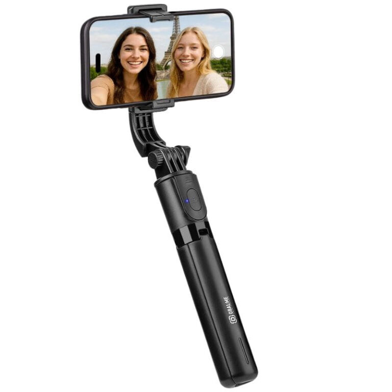 ME SelfiePod Gimbal Tripod com Comando Remoto – Suporte 3-em-1 para Telefone