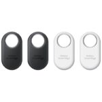 Samsung Galaxy SmartTag2 Preto/Branco Pack x4 – Localizador Bluetooth para Android