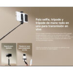 Xiaomi Selfie Stick Tripod Mini Bluetooth – Tripé e Bastão 2-em-1 para Smartphone - Image 2