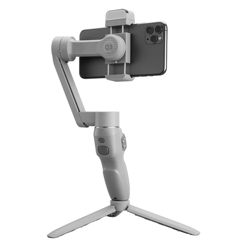 Zhiyun Smooth Q3 – Gimbal Estabilizador 3 Eixos para Smartphone com Luz LED - Image 2