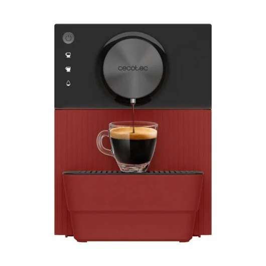 Cecotec Cremmaet Cube Vermelha Cafeteira Superautomática 19 Bares