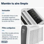 De’Longhi Tasciugo AriaDry Light DNS65 – Desumidificador Doméstico, 12 L/Dia - Image 4