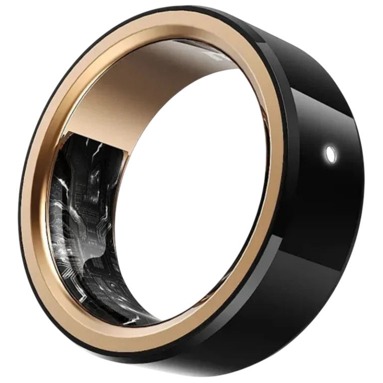 Anel Inteligente Preto Momax SG1S Active - Tamanho 7