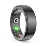COLMI R02 Smart Ring Bluetooth 5.0 – Preto Tamanho 9 - Image 3