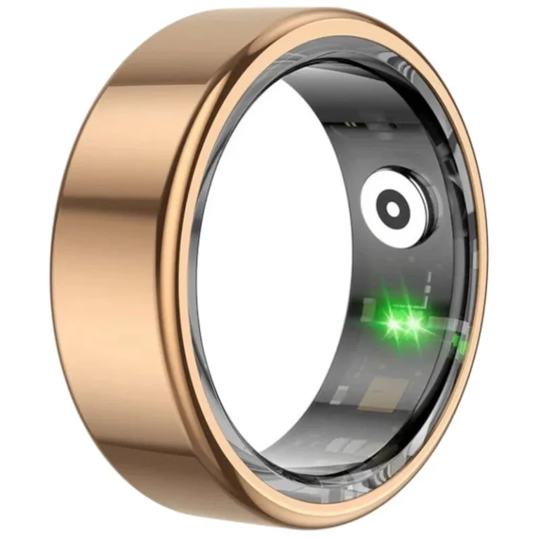 COLMI R02 Smart Ring Bluetooth 5.0 – Ouro Tamanho 8