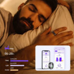 COLMI R02 Smart Ring Bluetooth 5.0 – Ouro Tamanho 8 - Image 4