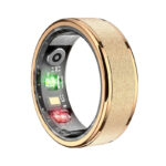 COLMI R10 Smart Ring 5ATM Bluetooth 5.0 – Dourado Tamanho 8 - Image 2
