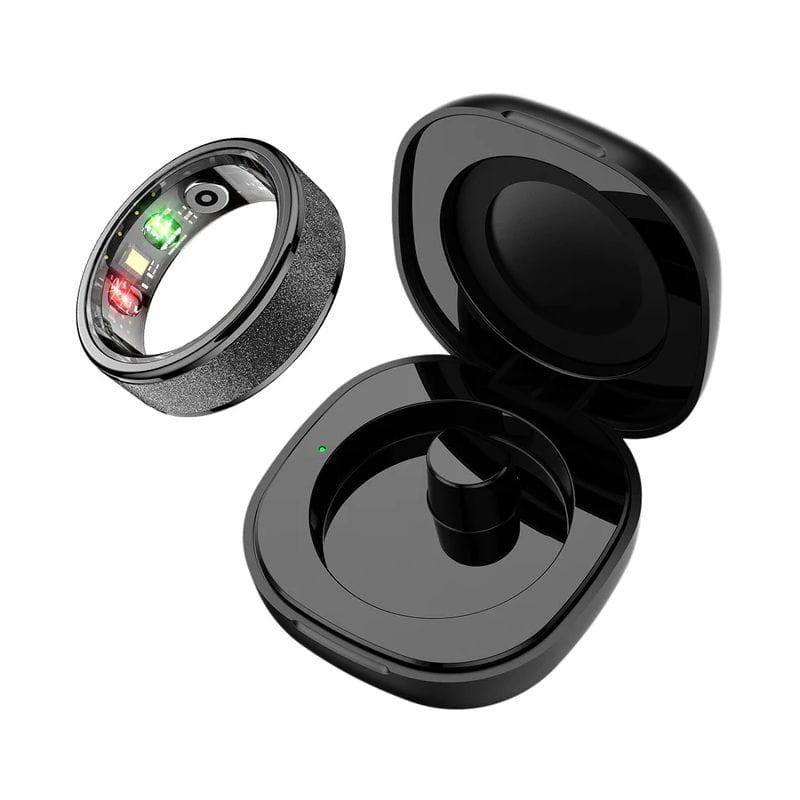 COLMI R10 Smart Ring 5ATM Bluetooth 5.0 – Preto Tamanho 11 - Image 6