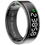 COLMI R12 Smart Ring Bluetooth 5.2 – Preto Tamanho 7