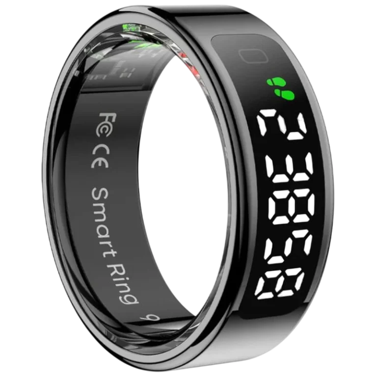COLMI R12 Smart Ring Bluetooth 5.2 – Preto Tamanho 13